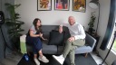 Emily Pendergast and Mike Elder