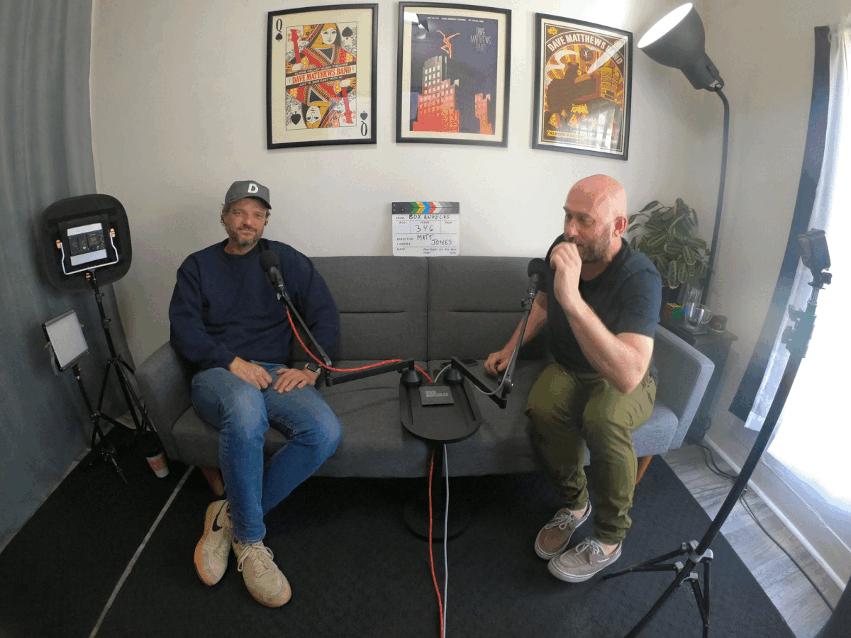 Matt Jones on the Box Angeles podcast Matt Jones and Mike Elder